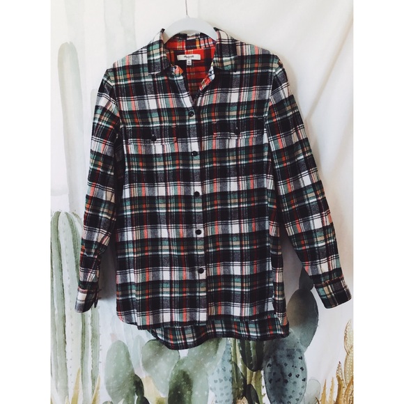 Madewell flannel button up 🌲 - Picture 3 of 4